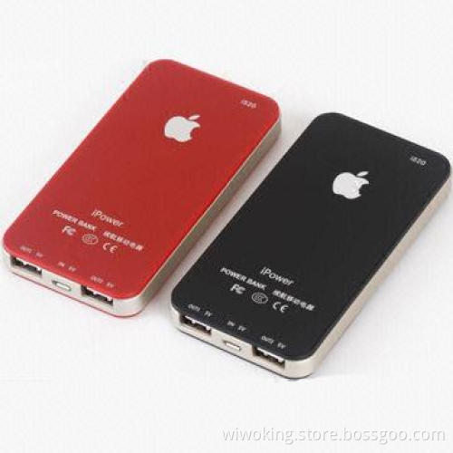 5,200mAh LED Portable Power Bank for iPhone, Available in Various Colors